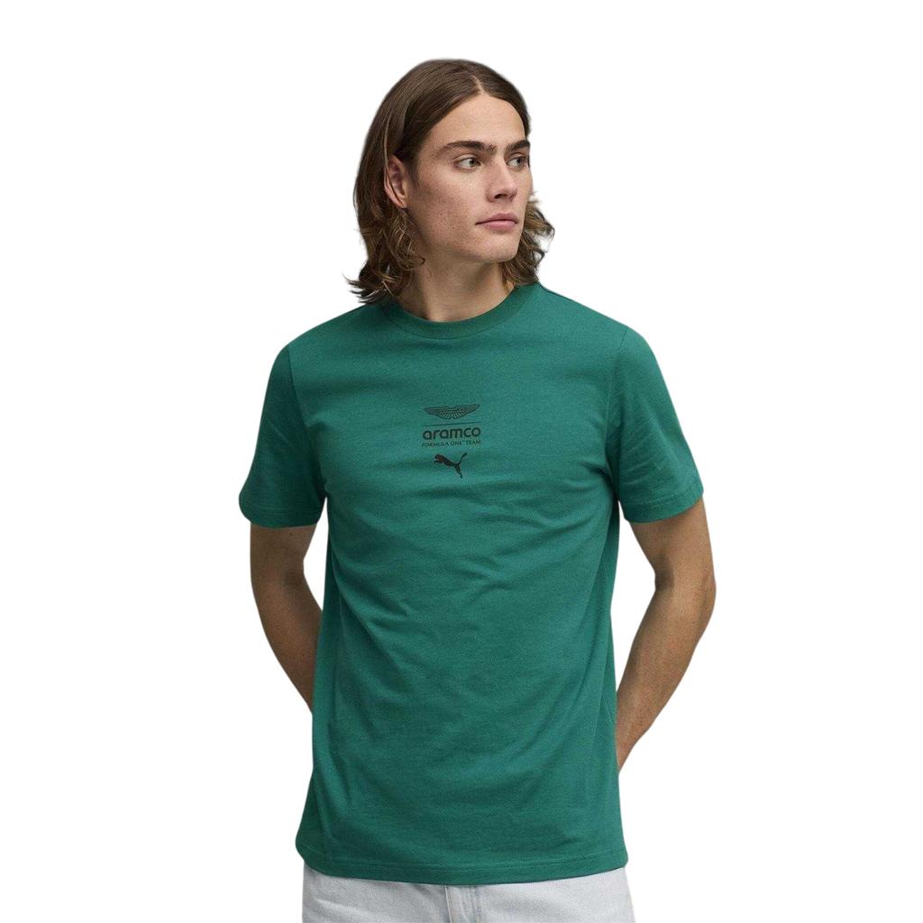 Puma Mens Motorsport Aston Martin F1 Logo T-Shirt
