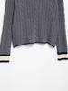Spring 2025 Women's Fashion Cable Knit Cardigan - European & American Style