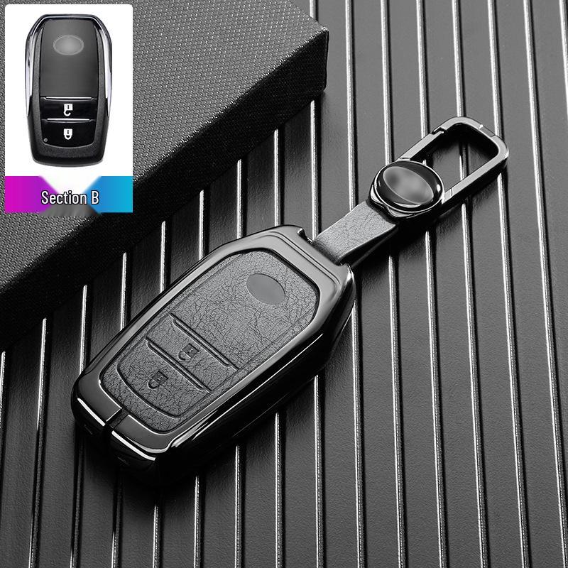 Toyota Prado Key Cover for 2015-2024 Models: Metal Buckle Shell