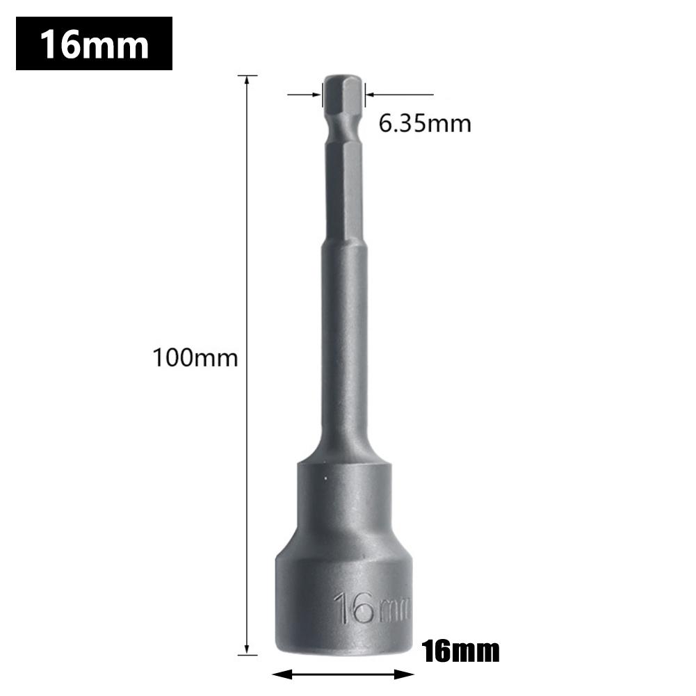 Hexagon Socket Wrench Nut 100mm 1pc Chrome Vanadium Steel