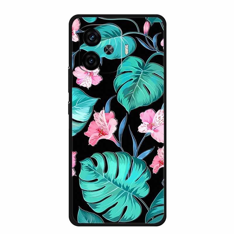 3D Emboss Case For Vivo iQOO Neo 10R Phone Case Relief Flower Silicone Soft Coque For Vivo iQOO Neo 10R 10 R Back Cover Case Bag