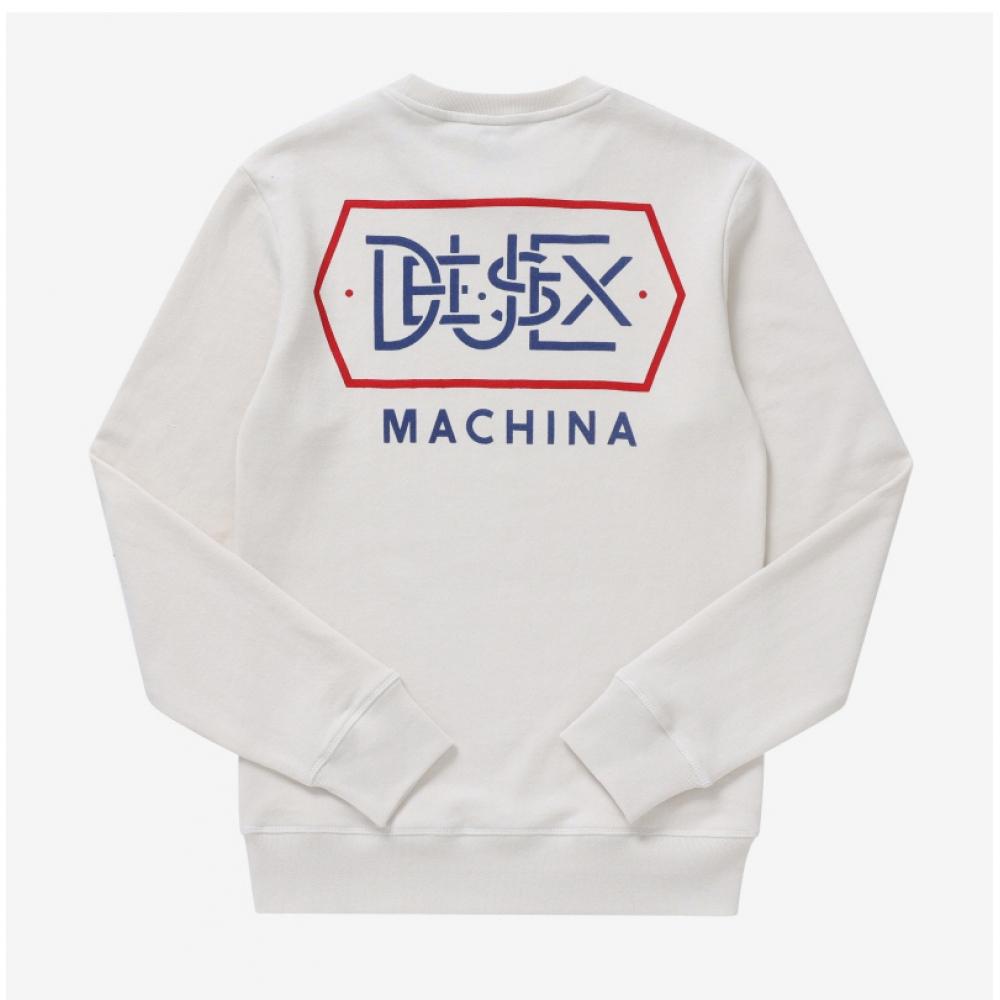 DeuS X Makina Dmw228180 Vwht Efmera Men S SweatShirt