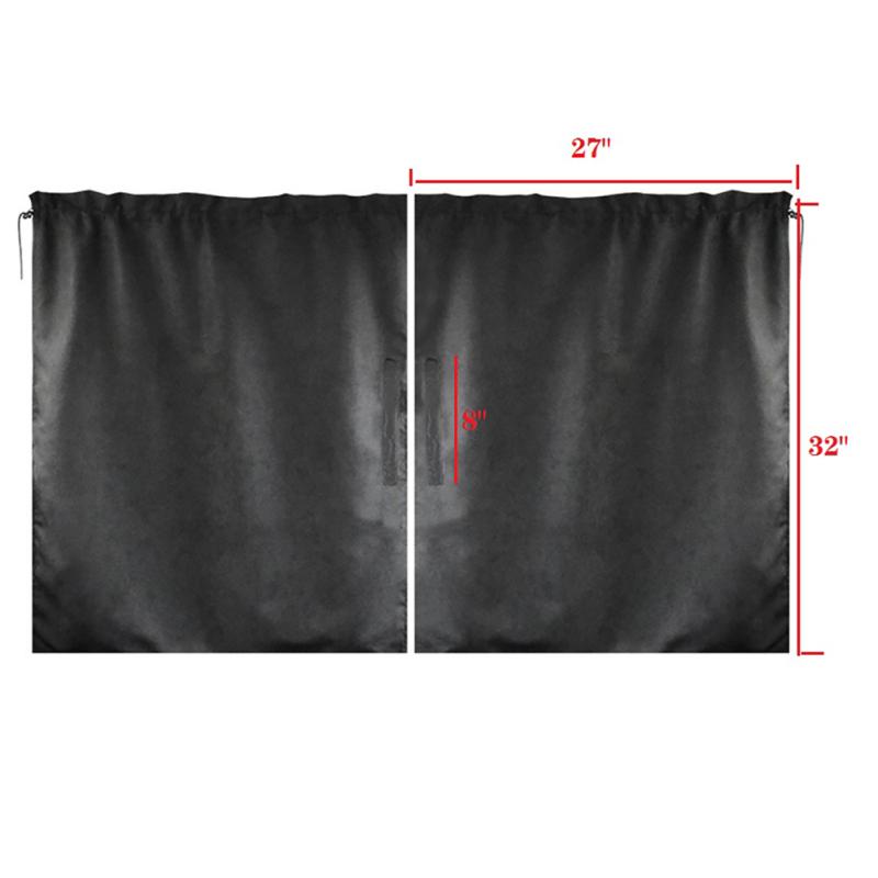 Car Divider Curtains Front Rear Partition Sun Shade-privacy Travel Interior Sunshade Shades