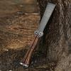 Folding Hand Saw with Wooden Handle Sharp Blade Double-Sided Teeth Compact Design Mini Saw Woodworking Tool