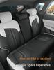 UNI-Z Car Seat Cushion Set: New Model, Premium Leather, Universal Fit for All Seasons