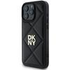Dkny Dkhcp16Lpqdslk Iphone 16 Pro 6.3Czarny/Black Quilted Stack Logo