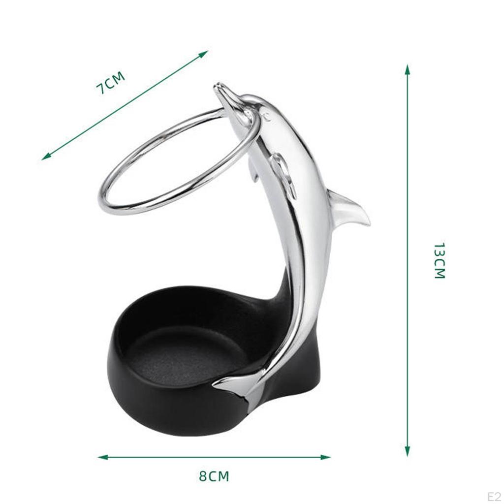 Coffee Spoon Holder Cutlery Stand Creative Dining Stainless Steel Countertop Stylish Dinnerware