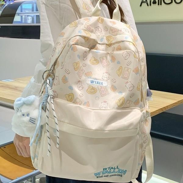 Schoolbag high value autumn and winter new Mori small fresh sweet girl small backpack shining cute middle school backpack