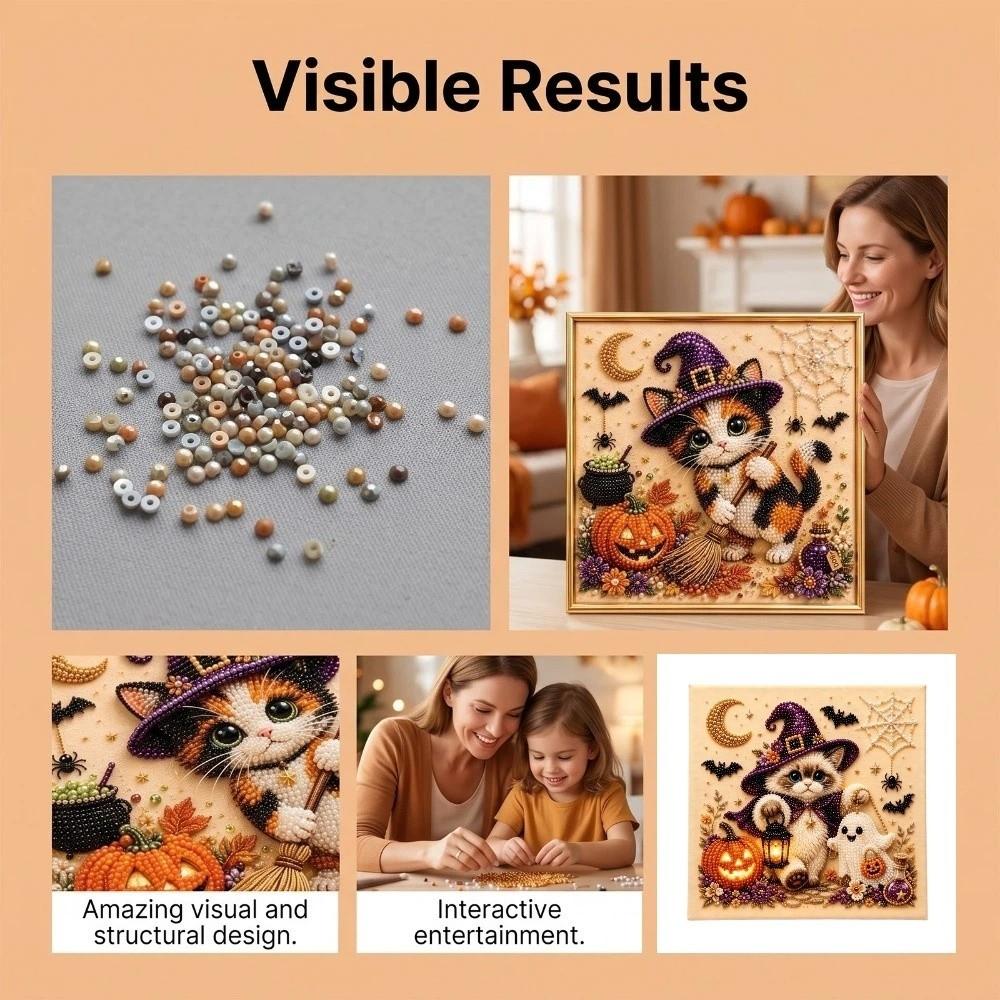 Handmade Christmas Painting Art Kit Santa Painting Set Christmas Halloween