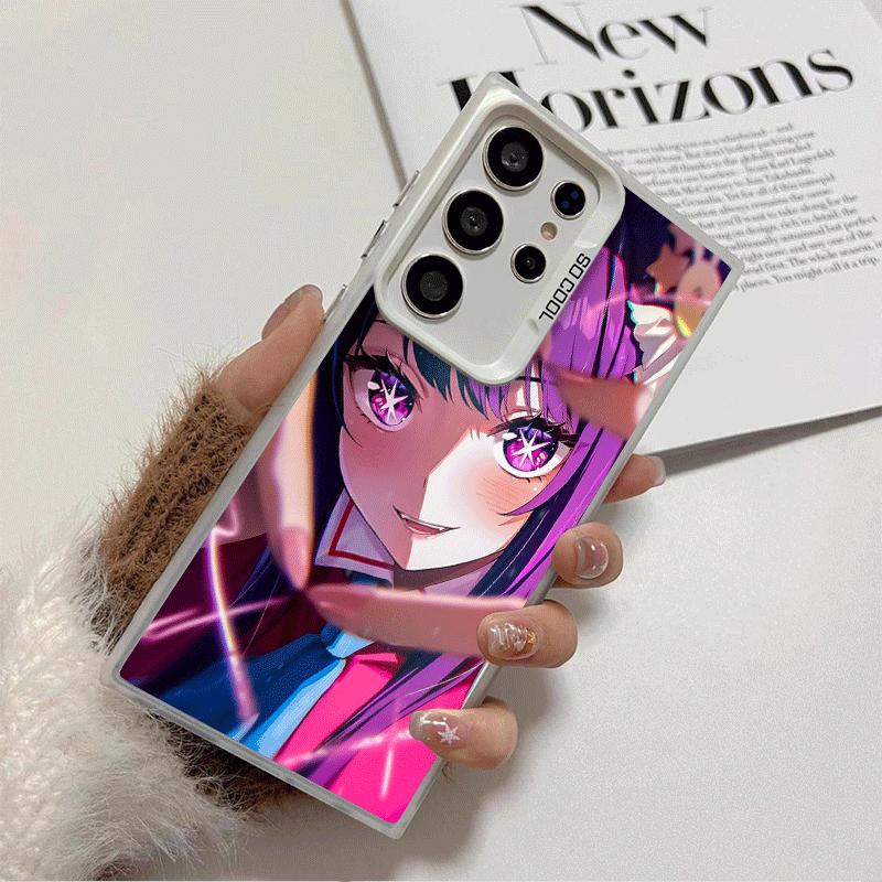 Oshi No Ko Anime Shockproof Phone Case for Samsung Galaxy S26 Edge S25 Ultra S24 FE S23 Plus S21 Cover Anti Fall Fundas