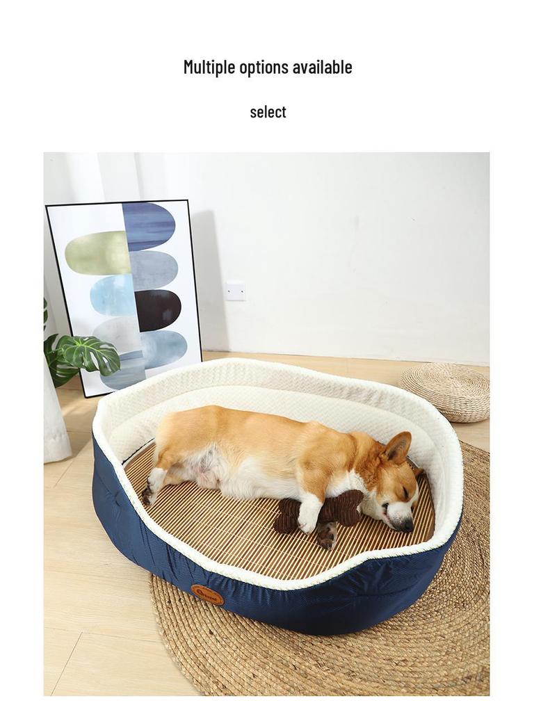 Cozy Winter Cushion for Dogs & Cats - Removable, Washable Sleeping Pad for Small Pets