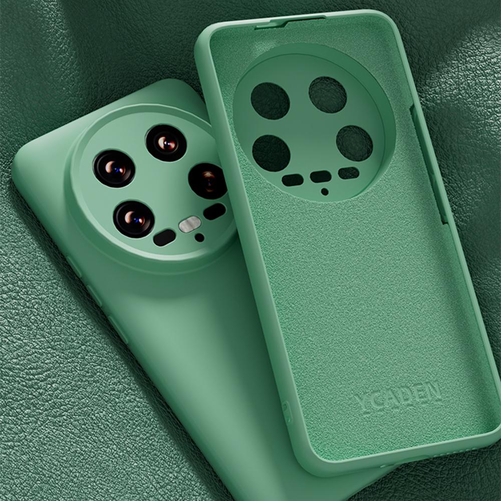 YCADEN For Xiaomi 14 Ultra Case Compatible with MagSafe Precise Cutouts TPU Phone Back Cover