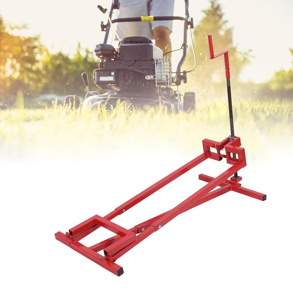 Riding Lawn Mower Jack Garden Tractor Lift Folding Trimmer Jack 400KG Load Bearing Capacity SM‑ML01