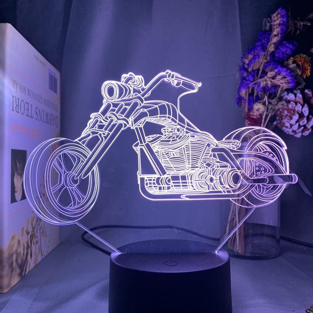 Themed Transportation 3d Led Night Lamp Touch Switch Multicolor Lighting Bedroom