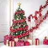 Metallic Christmas Snowflake Tinsel Garland  for Christmas Tree Decoration