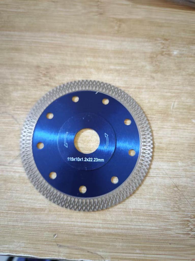 Thin Diamond Saw Blade for Ceramic & Stone Cutting – Corrugated, Sharp, All-Microcrystalline