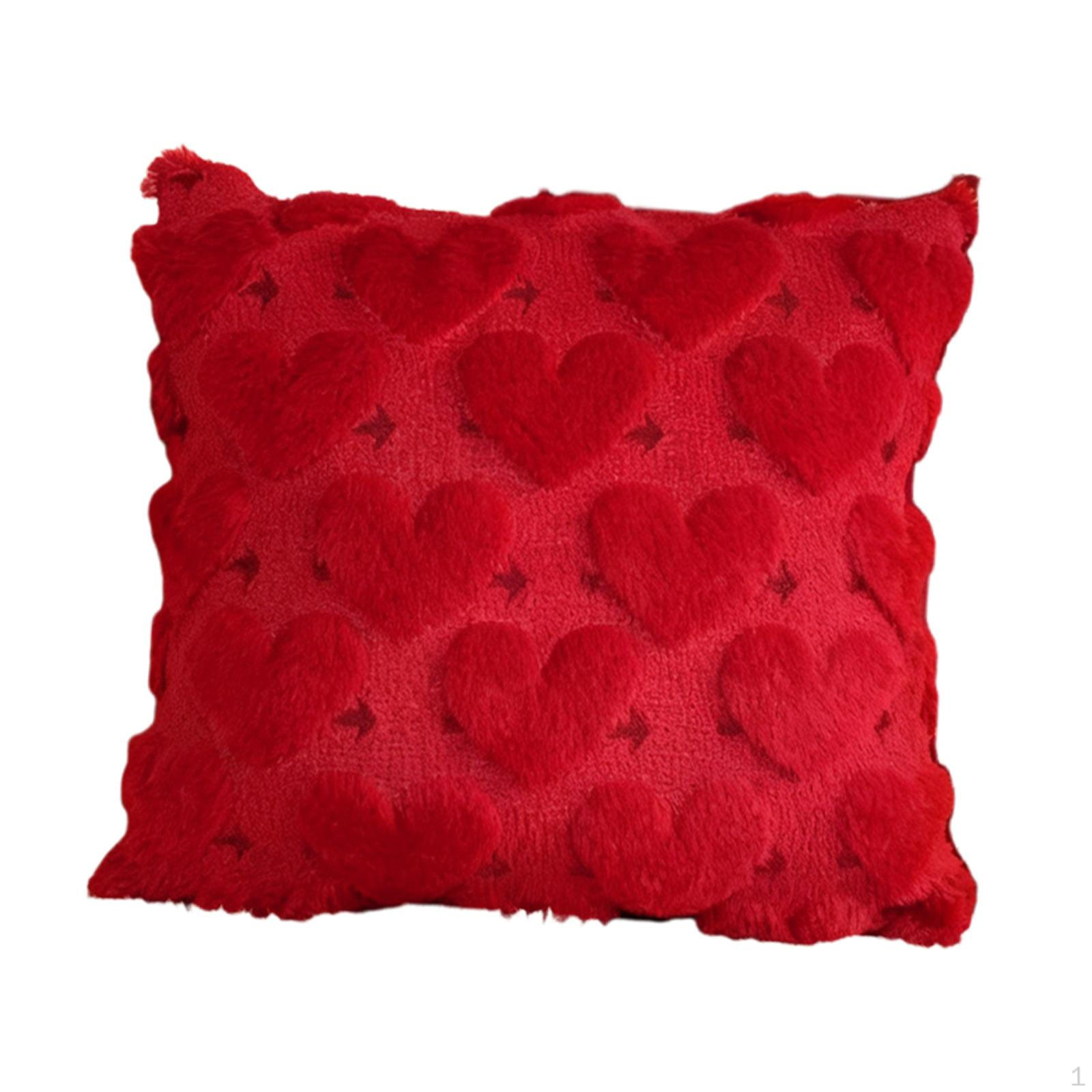 

Pattern Pillow Cover, Sofa Cushion, Decorative Made of Soft Polyester with Zipper for Red with arrow