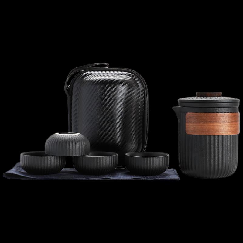 Portable Chinese Ceramic Travel Tea Set