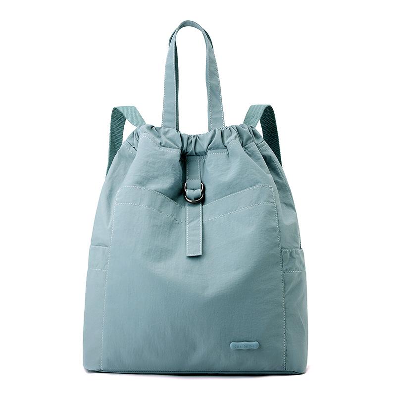 New Fashionable and Versatile Women's Casual Large-capacity Light Commuting Nylon Backpack Women