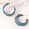 Geometric -Hoop Acrylic Earrings for Women, Colorful Candy Painted Statement Jewelry