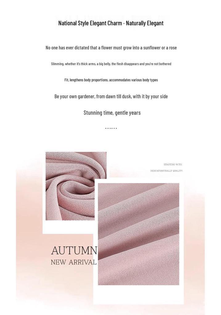 New 2026 Spring Style Stand Collar Long-Sleeved Top for Middle-Aged Women – Fashionable and High-End Feel
