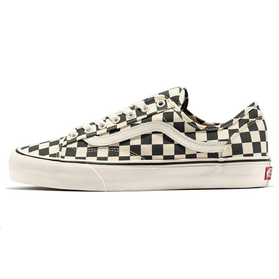 Vans Style 36 Decon VR3 SF Comfortable Versatile Low-Top Skate Shoes Unisex Sneakers White Black VN0007R2BKP