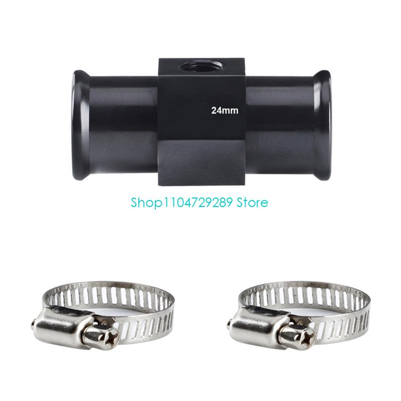 D8KE Water Temperature Meter Joint Pipe Radiator Adaptor Temp Gauge Joint
