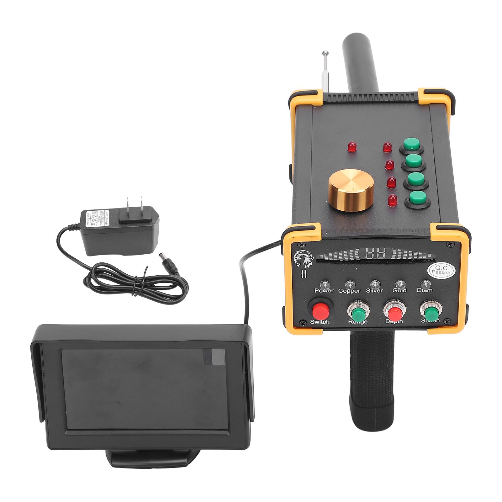 Awinner Gold/Silver Metal Detector Underground Scanner Hd Locator With Screen Display Intelligent Treasure Finder For Copper