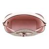 Michael Kors MK Suri Monogram Drawstring Leather Bucket Bag Women Bags Vanilla Pink 35TOGU2COB-640