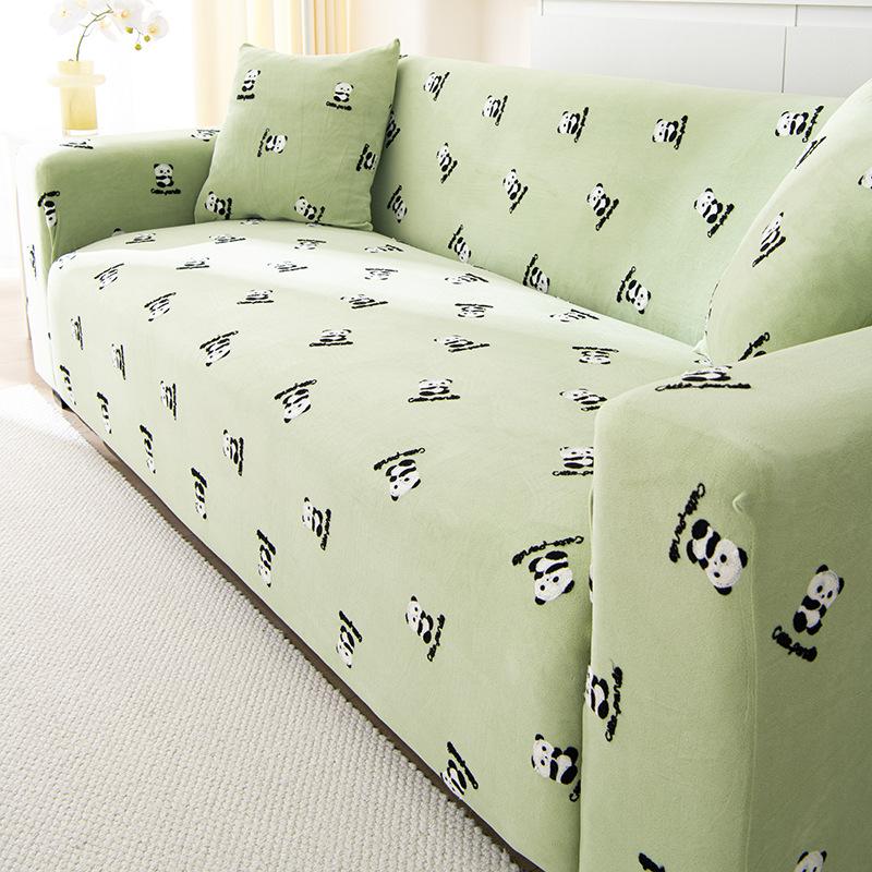 

Толстая замшевая противообрастающая износостойкая нескользящая подушка для дивана Зимний чехол для дивана Чехол для дивана All-Inclusive 90-140cm