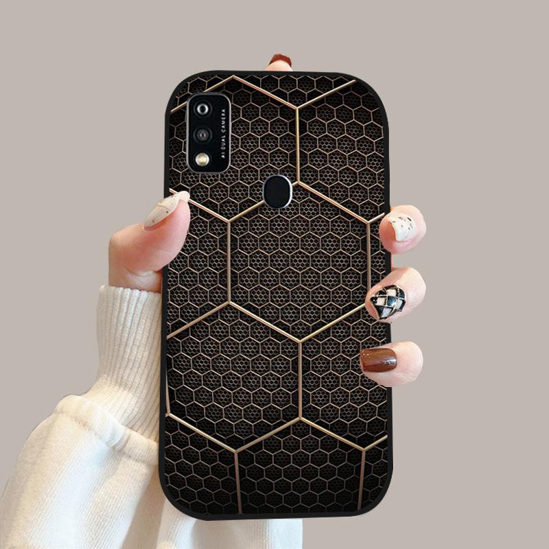 For ZTE Blade A51 Case A52 A53 Color Painted Soft Silicone Phone Cover Cases For ZTE Blade A31 Fashion Protective Fundas Coque
