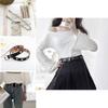 Stylish Versatile Chain Decor Waist Belt For Students In Trendy Korean Fashion Design