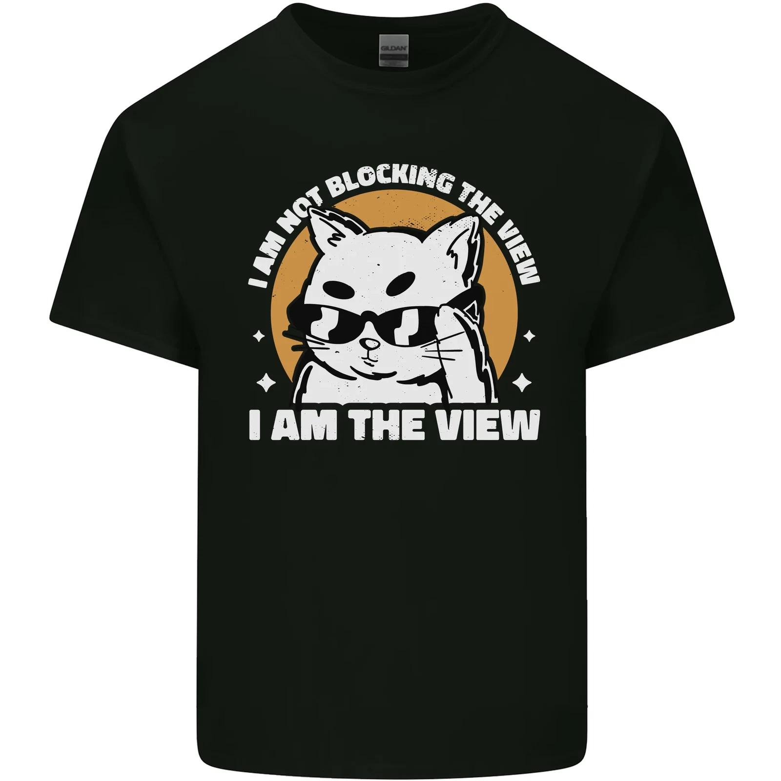 

Funny Cat I am the View Kids T-Shirt Childrens S