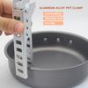 Nonslip Pot Pan Grippers Clip Hot Dish Plate Bowl Clip Hot Plate Holder Kitchen Tool Zinc Alloy Hot Dish Plate Bowl Clip