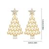 Christmas Tree Earrings Unique Tree Design Suitable for Holiday Celebrations and Daily Wear Perfect Gift for Girlfriends