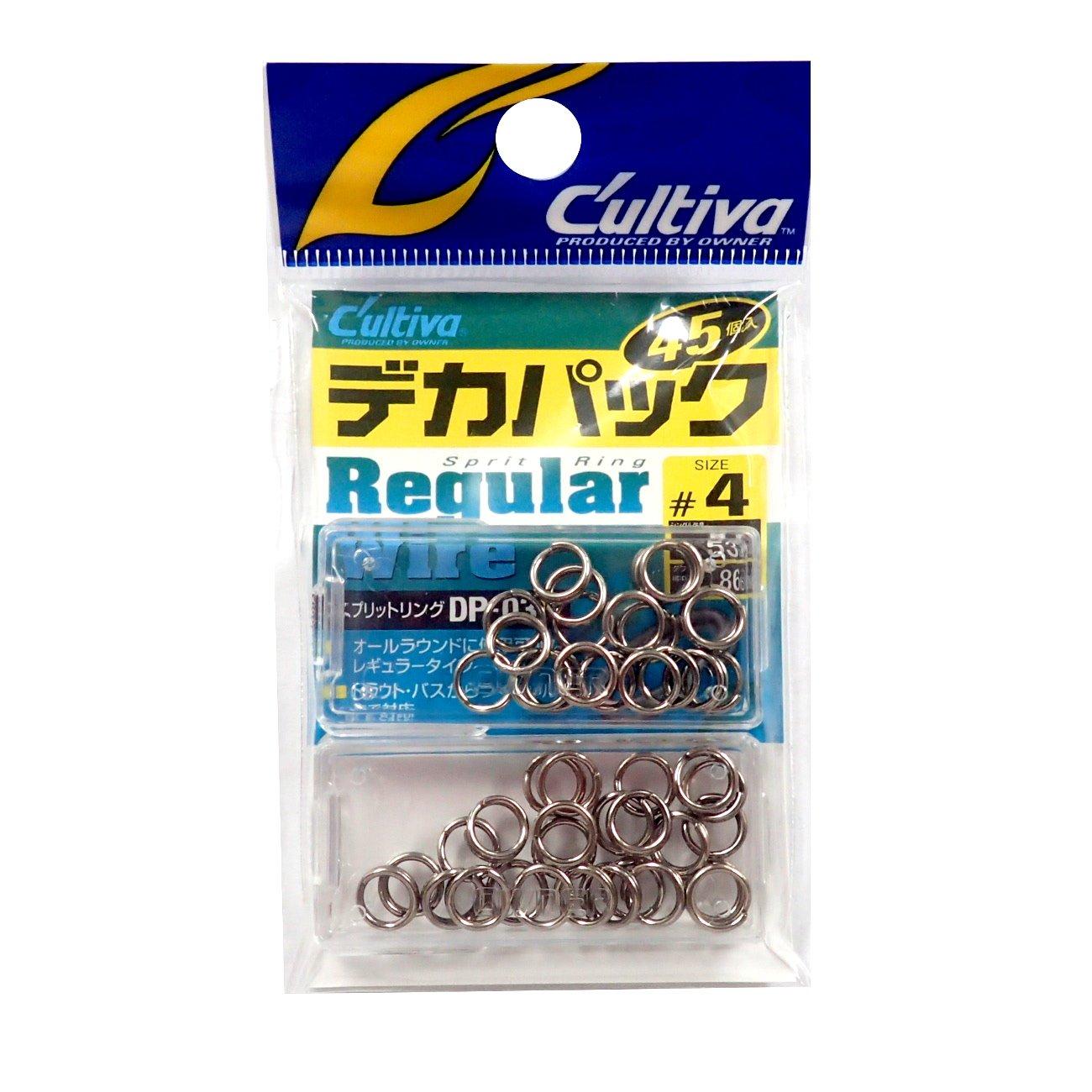OWNER Split Ring DP-03N Split Ring Regular Wire N Deka #4
