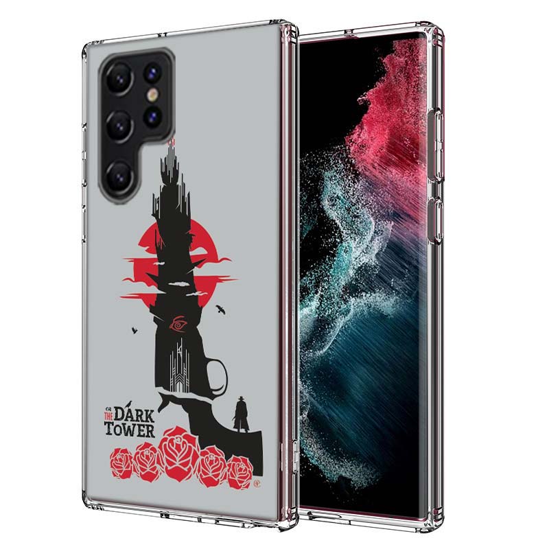 Stephen King The Dark Tower Capa Phone Case For Samsung S26 Ultra S25 Edge Galaxy S23 S21 S20 S24 FE S22 S10 Plus Cover Clear TP