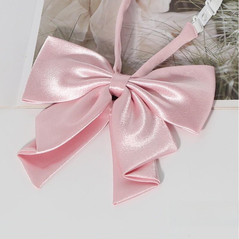 Jk Mädchen Schuluniform Fliege aus Webstoff für Freizeit- und formelle Kleidung