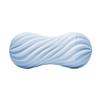 TENGA MOOVA BUBBLY BLUE Raised Details for Close Contact and Swirling Includes Mini Lotion [Large Pleasure] Reusable, Suction, Rotating, (1)