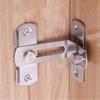 1PC  Barn Door Cast Metal Hook Latch Lock Texture Country Rustic Decoration Ornament American Right Angle Sliding Door Buckle