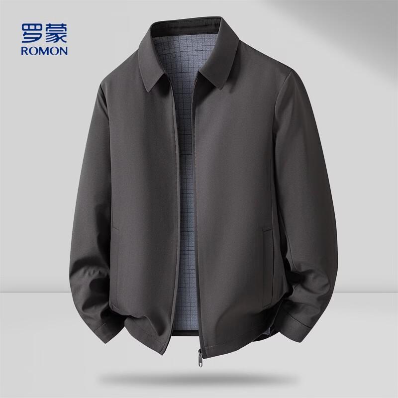Romone Men's Business Casual Lapel Jacket
