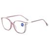 Women's Luxury Diamond Reading Glasses Men Oversized Cat Eye Far Sight Eyeglasses Blue Light Blocking Presbyopia 0+1.0+1.5+4.0