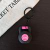 Miu Series Mini Barbell & Dumbbell Plate Keychain Bag Charm