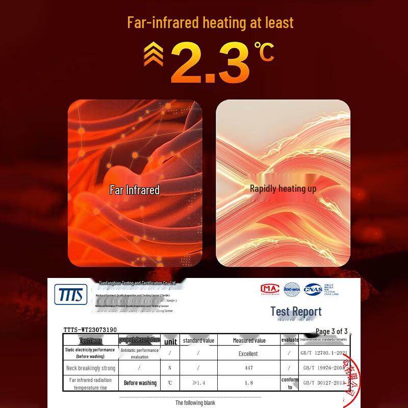 Langsha Men's 7A Antibacterial De Velvet Thermal Underwear Set