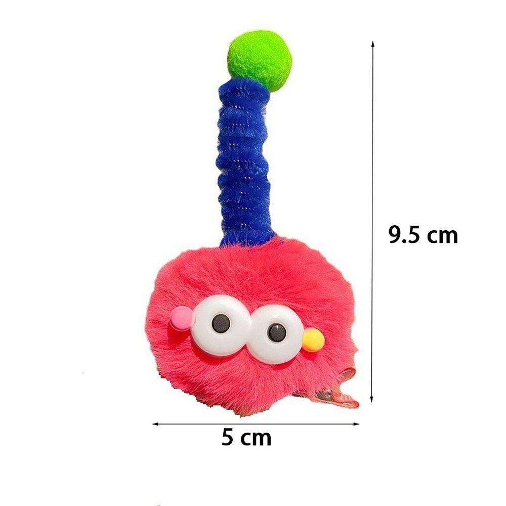 Furry Duckbill Clip Antenna Side Clip Cute Bangs Hairpin  Braided Hair