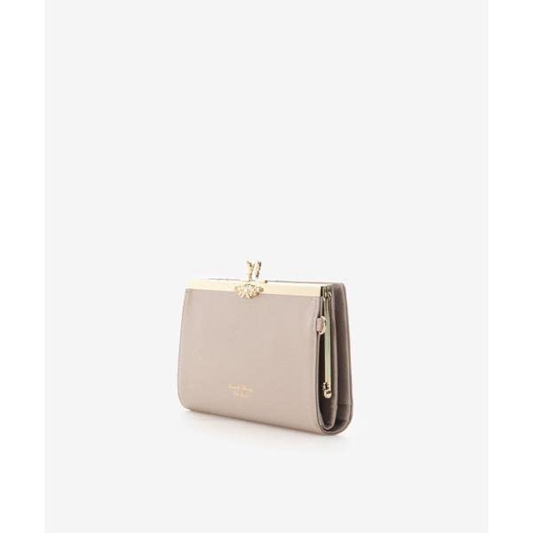 Thavasa Petit Billfold Flower Motif Long Wallet Pink [Samantha Choice] Women's