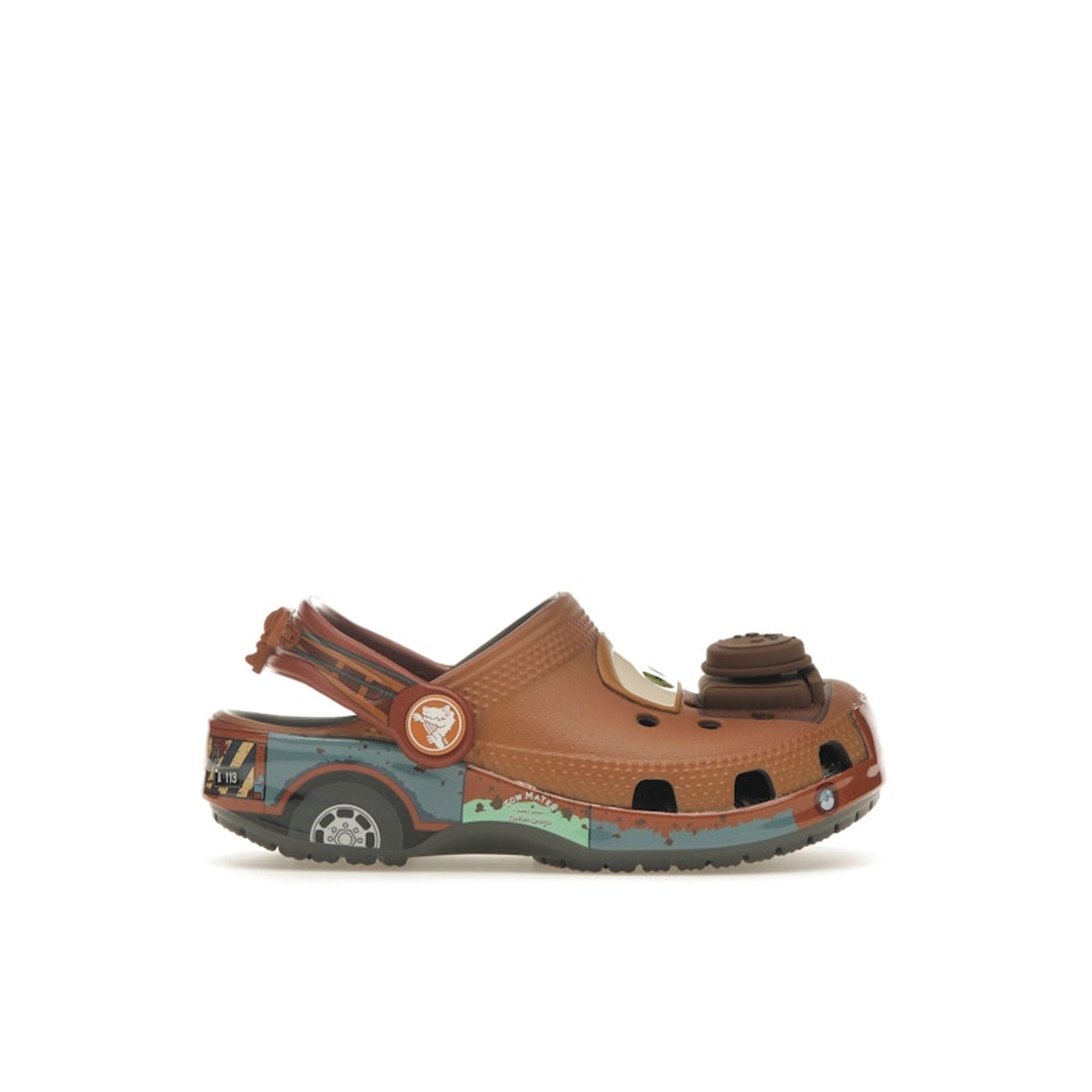 

Crocs Cars x Classic Clog Toddler Mater Детские кроссовки Brown Slate-Grey 209374-0DA 27-28