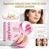 Zephoco Natural Color Two-in-one Cushion Powder, Clear Base Makeup, Moisturizing, Lightweight, Obedient, Daily Makeup, No Powder Stuck 1PC