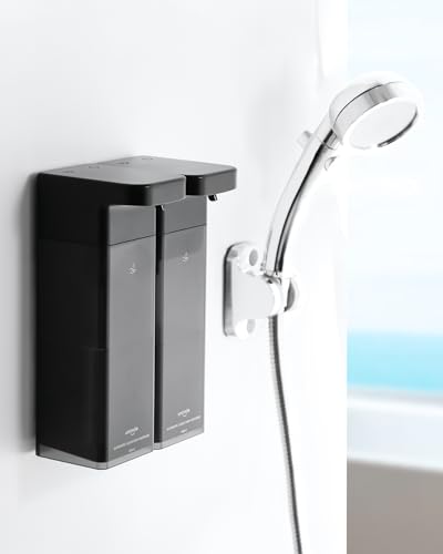 Umimile Automatic Soap Dispenser, Shampoo Dispenser with Magnetic Liquid Dispenser, Dishwashing Detergent, Rechargeable, 400ml Capacity, IPX7 Waterpro