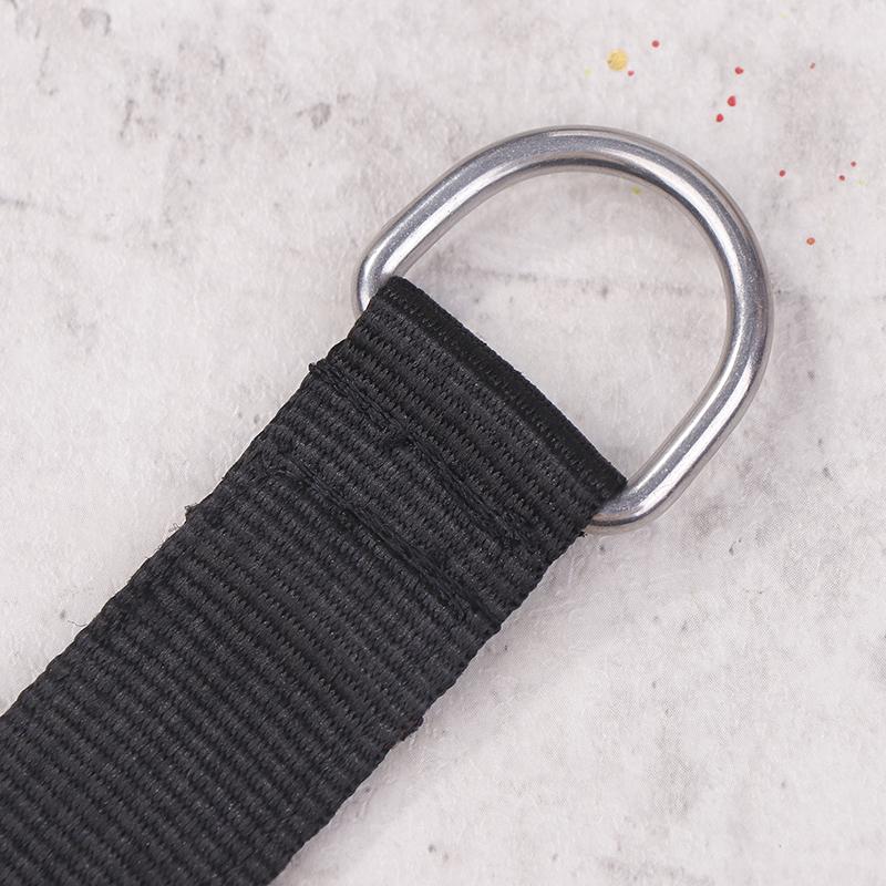 1Pcs Adjustable  Diving Wrist Strap Lanyard Webbing Band With Metal D-Ring Freediving Webbing Holder Strap Swim Pool Parts